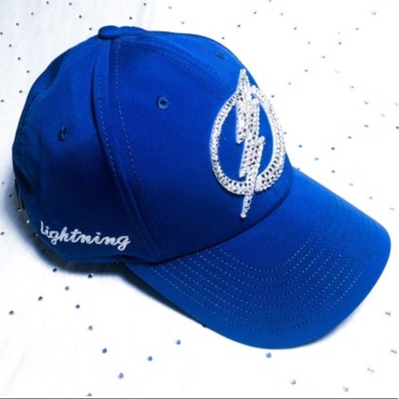 New Bling Tampa Bay Lightning Swarovski Hat main image 5